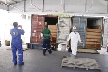 Aduana reacciona por cargamento de tóxico