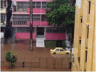 Sinaproc emite aviso de prevención por fuertes lluvias en la capital