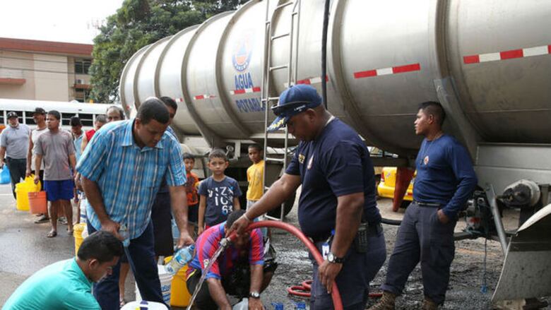 Se reactiva el servicio de agua en Panamá Oeste