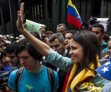 Fiscalía venezolana imputa delito de ‘conspiración’ a Machado