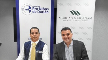 Morgan & Morgan apoyará a la Fundación Pro Niños de Darién