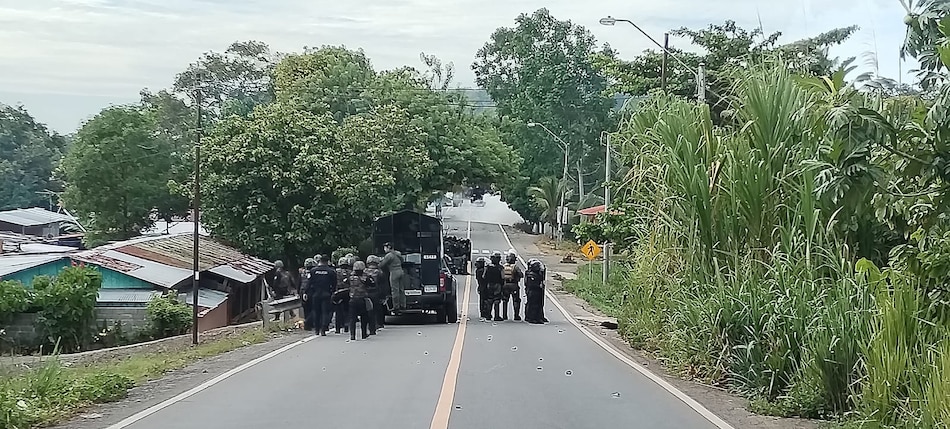 Desalojo de tierras de una propiedad privada es el genésis de las protestas en Bocas del Toro