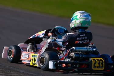 Gianmatteo Rousseau hace historia en el Campeonato Europeo de Karting FIA