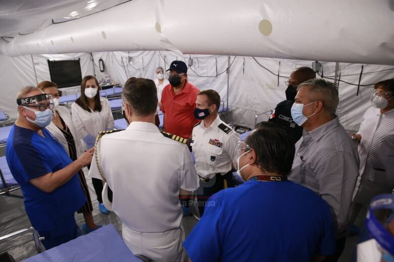 Abre un hospital campaña en la policlínica Santiago Barraza de La Chorrera