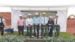 Primera piedra en la construcción de la zona logística de Aitsa