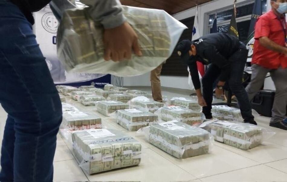 Panamá decomisa $30 millones del crimen organizado