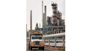 Unidad de refinería Amuay de Pdvsa, fuera de servicio