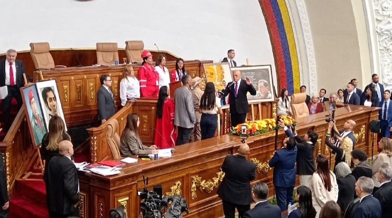 Parlamento de Venezuela ratifica a Jorge Rodríguez como presidente en sesión marcada por la captura de Maduro