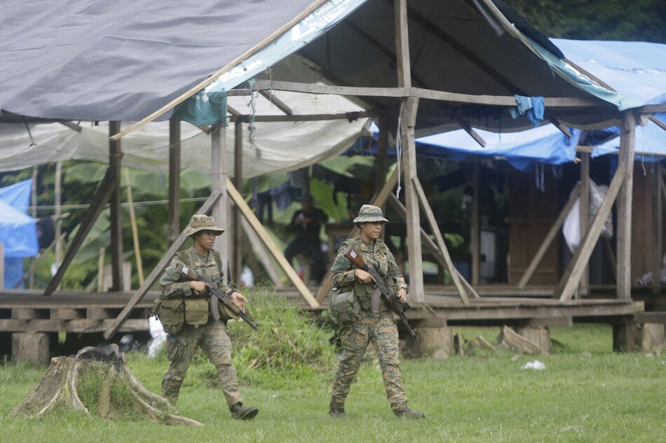 Esperan orden del Ministerio Público para destruir y desalojar el campamento clandestino de migrantes en Darién