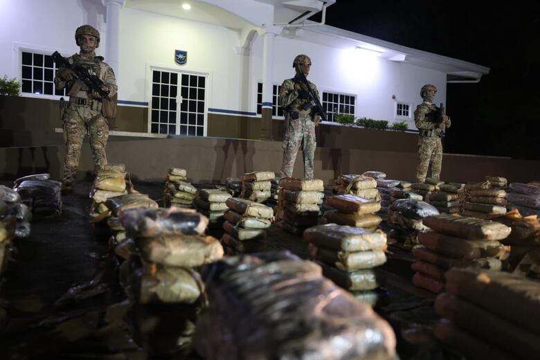 Decomisan 685 kilos de drogas en el Archipiélago de Las Perlas