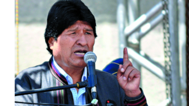 Evo Morales pide indultar a boliviano condenado