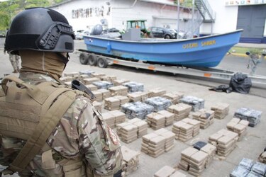 Entes de seguridad incautaron al menos 9,941 paquetes de droga en el mes de marzo