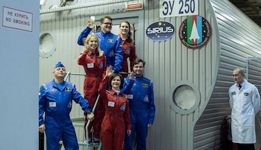 Seis personas simulan en Rusia un vuelo a la luna encerrados en módulo