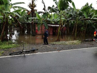 Vías obstruidas y derrumbes dejan las lluvias en la provincia de Chiriquí