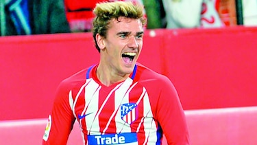 Costa y Griezmann golean al Sevilla
