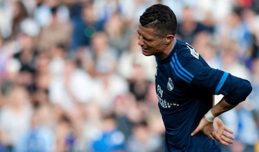 Cristiano Ronaldo falla un penalti y Real Madrid empata en Málaga
