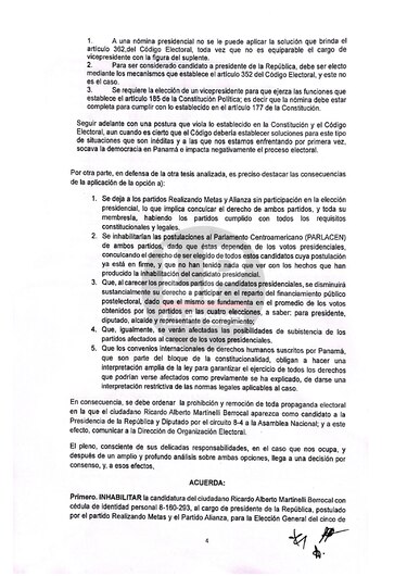 ¿Puede Mulino ser candidato presidencial? Este fue el análisis del Tribunal Electoral