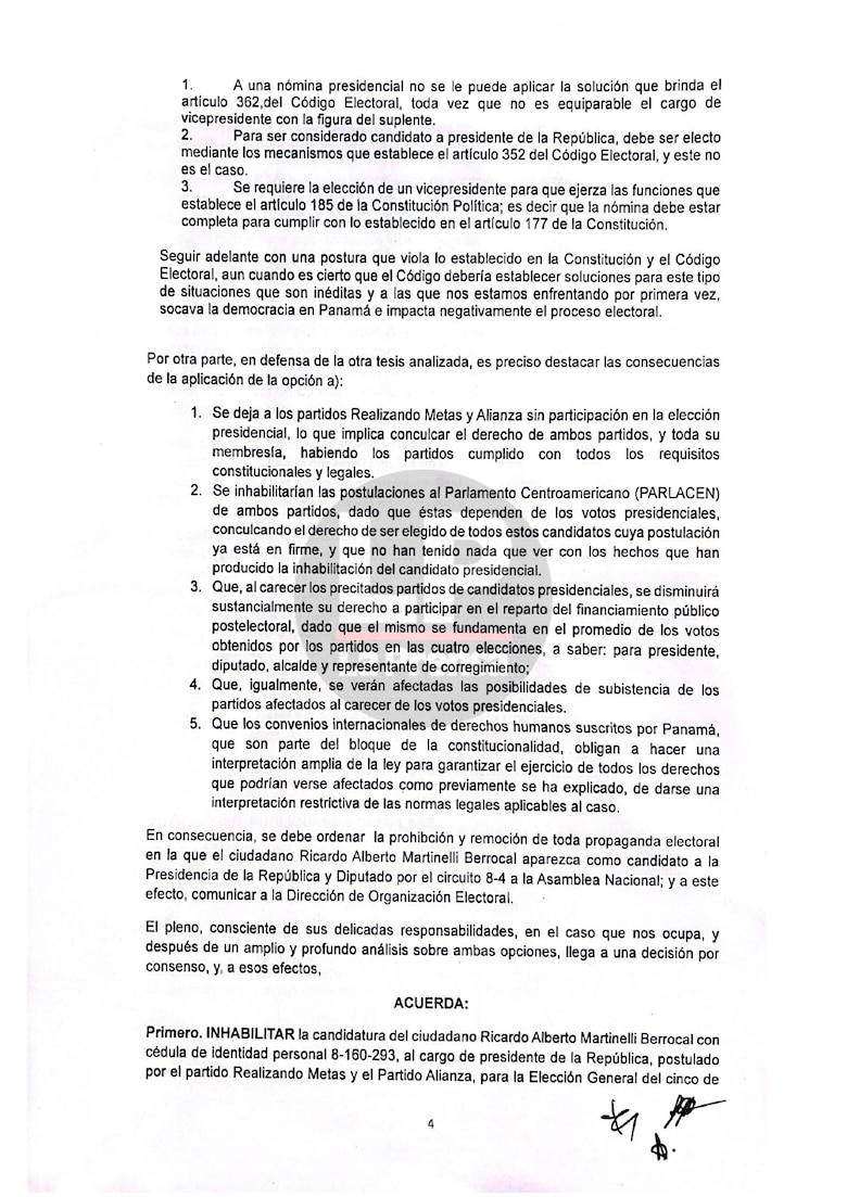¿Puede Mulino ser candidato presidencial? Este fue el análisis del Tribunal Electoral