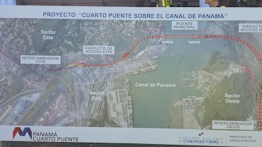 Cuarto puente estaría listo en 2028; Mulino exige no detener la construcción