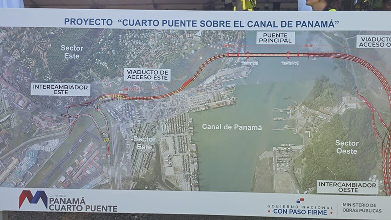 Cuarto puente estaría listo en 2028; Mulino exige no detener la construcción
