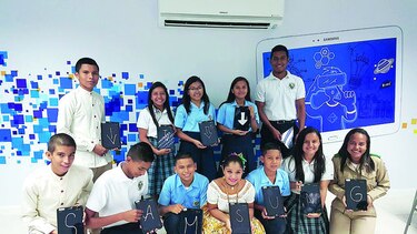 Samsung premió la creatividad con tecnología