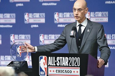 La NBA quiere retomar la temporada con 22 equipos y partidos de fase regular