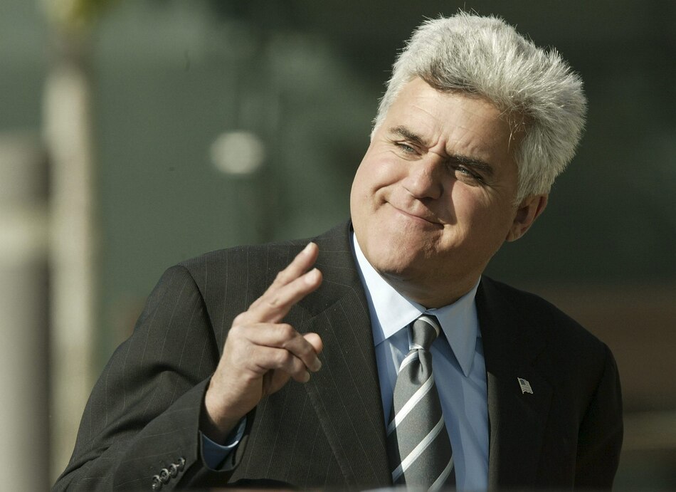 Jay Lenno abandona el hospital que trató sus quemaduras