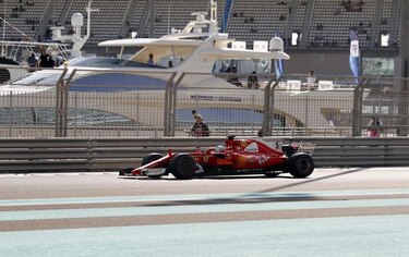 Vettel fue el más rápido en la última carrera de la temporada de la F1