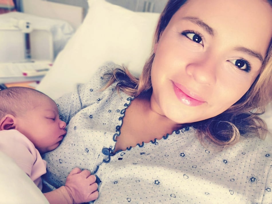 Panameña dio a luz en Italia