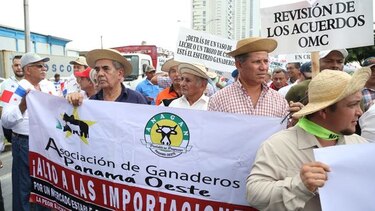 Productores exigen un alto a las importaciones; marchan a la Presidencia