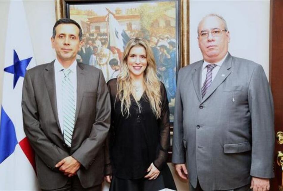 Ayú Prado recibe a representantes de Colombia por caso Hurtado