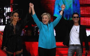 Susan Sarandon desaira a Clinton con Trump pisándole los talones