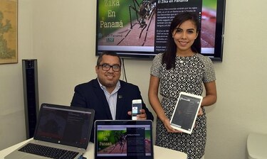 Panameños crean aplicación web contra el zika