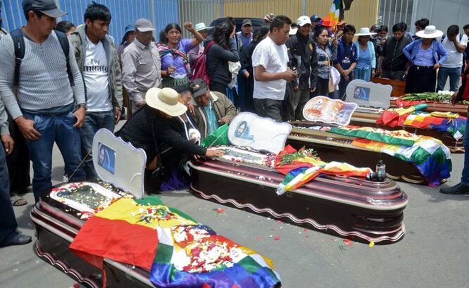 Líderes bolivianos invocan fin de la violencia; Bachelet teme una situación fuera de control