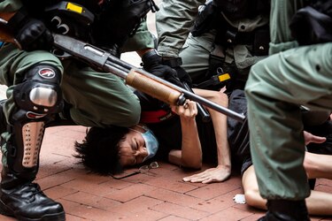 Miles de manifestantes en Hong Kong contra proyecto de ley chino sobre seguridad