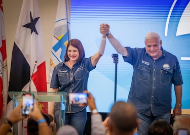 Marta Linares, la apuesta de su esposo Ricardo Martinelli