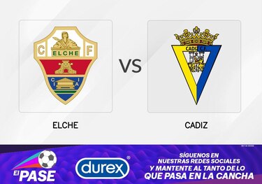 Elche espera recortar distancias frente a Cádiz que lleva cinco derrotas seguidas