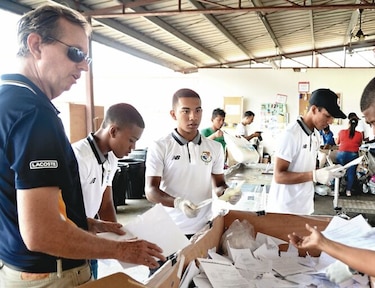 La Rojita colaboró con el Reciclatón