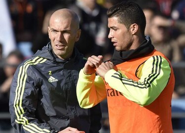 Zidane desestima salida de Cristiano Ronaldo del Real Madrid