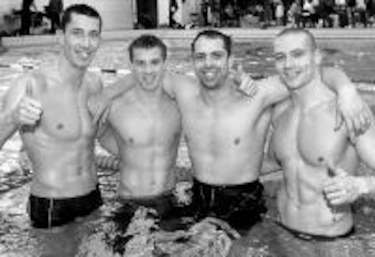 Equipo alemán impone récord en natación