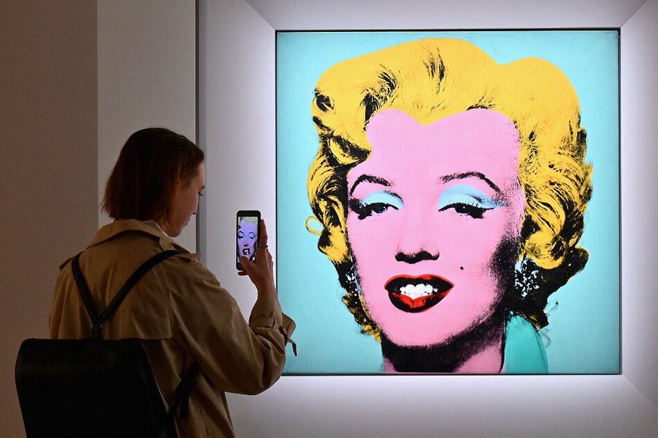 Retrato de Marilyn Monroe realizado por Warhol vendido por $195 millones marca nuevo récord