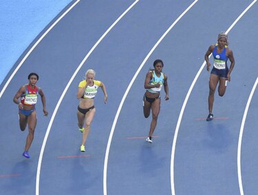 Ecuatoriana Tenorio clasifica a su segunda semifinal de los 200 metros