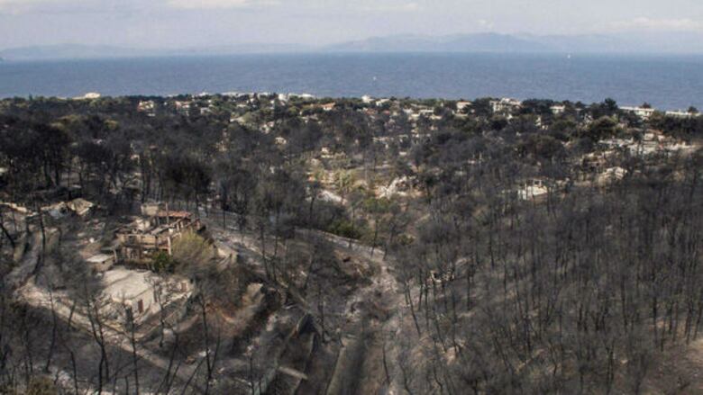 En Mati, la desolación de una ciudad 'que ya no existe'