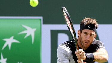 Del Potro y Osaka celebran en Indian Wells