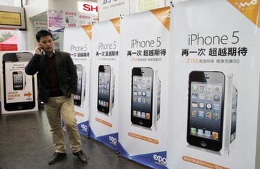 Apple pone a la venta los iPhone 5 en China