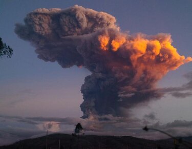 Se incrementa la actividad del volcán ecuatoriano Tungurahua