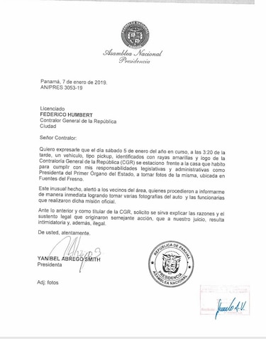 Diputada Yanibel Ábrego denuncia que fotografiaron su casa desde vehículo con logo de Contraloría