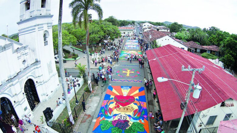 Corpus Christi en La Villa de Los Santos