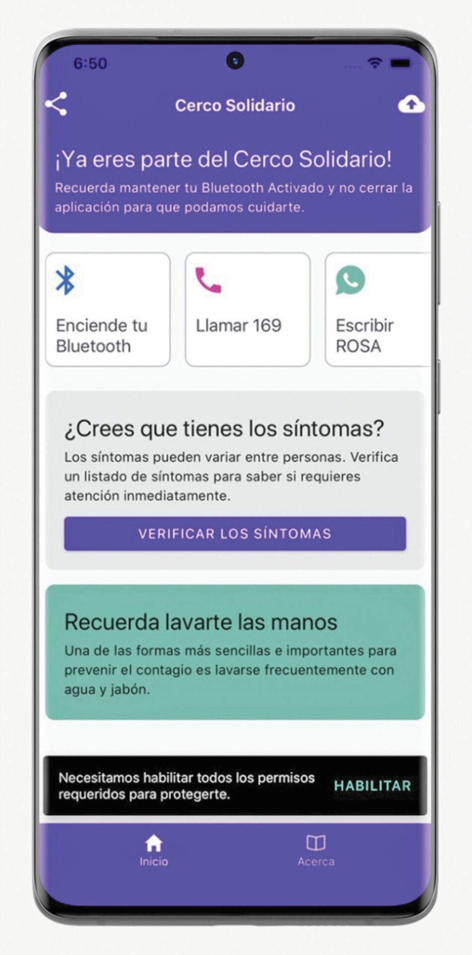 ‘App’ para captar contactos de positivos, sin respuesta de AIG