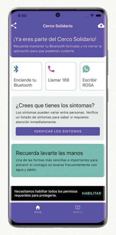 ‘App’ para captar contactos de positivos, sin respuesta de AIG